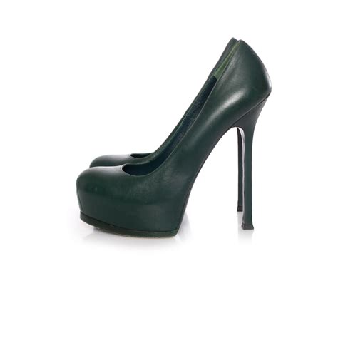 ysl tribtoo green stitched|Ysl Tribtoo .